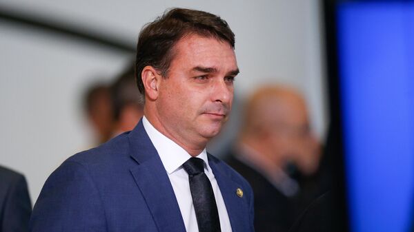 O senador Flávio Bolsonaro (PL-RJ). Brasília, 06 de outubro de 2021 - Sputnik Brasil