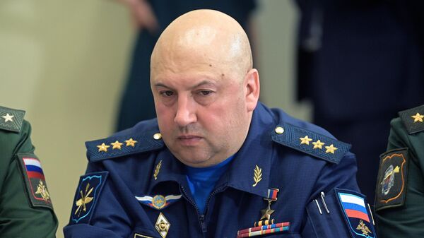General de exército Sergei Surovikin, comandante das forças russas na zona da operação especial - Sputnik Brasil