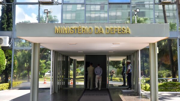 Fachada do Ministério da Defesa - Sputnik Brasil
