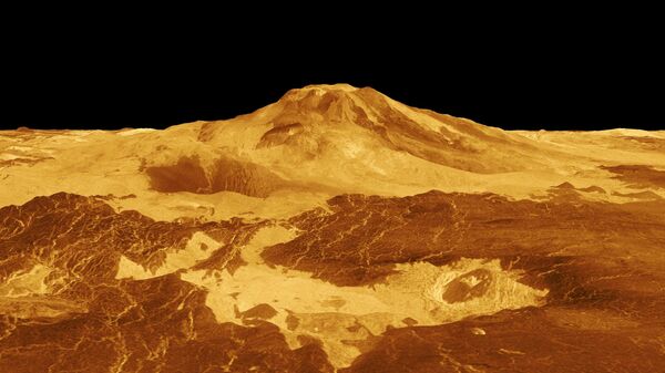 Uma equipe de cientistas da NASA indicou que uma prolongada atividade vulcânica em Vênus, que provocou a expulsão de uma grande quantidade de material magmático até sua superfície, foi responsável pela alteração climática do planeta - Sputnik Brasil