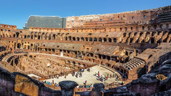 Interior do Coliseu em Roma, Itália (imagem referencial) - Sputnik Brasil