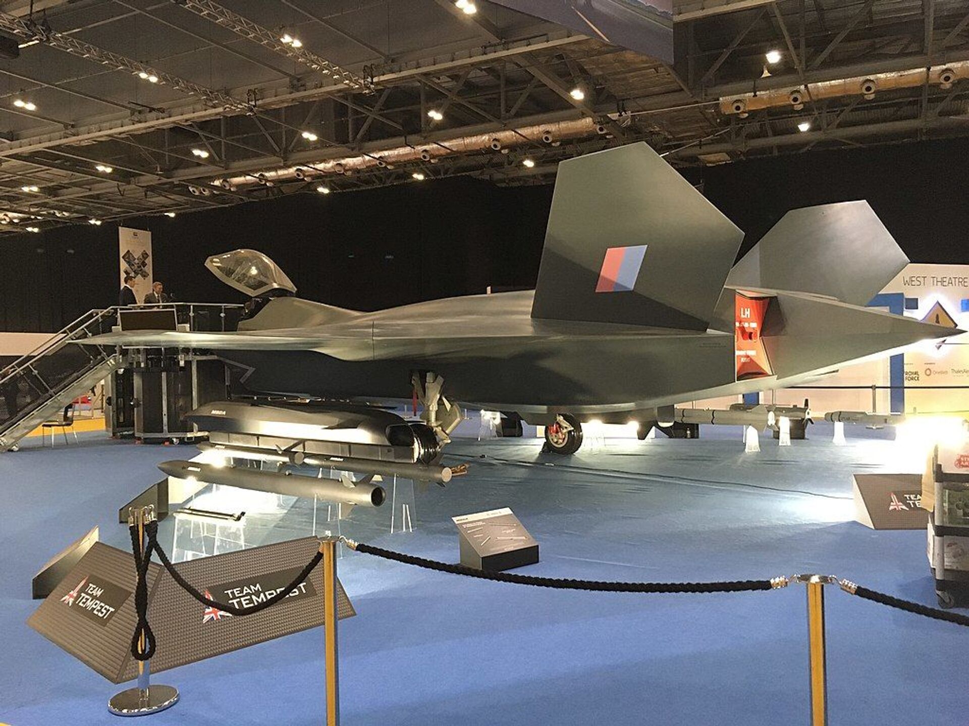 Protótipo do Tempest da BAE Systems da exposição militar DSEI-2019, ExCel , Londres, Reino Unido - Sputnik Brasil, 1920, 02.12.2022
