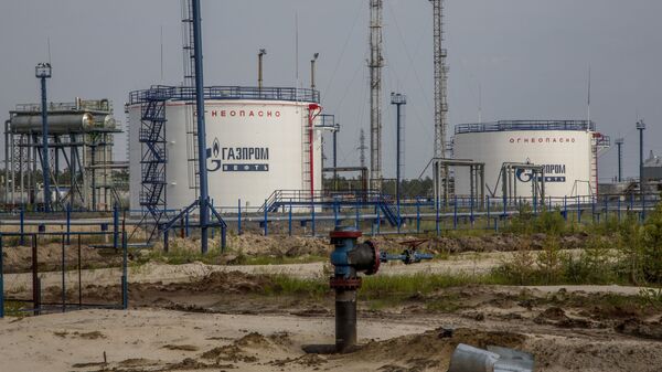 A instalação de produção de petróleo da Gazprom situada na região de Yamal, na Rússia, 14 de julho de 2016 - Sputnik Brasil