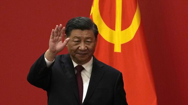 Presidente chinês, Xi Jinping durante evento em Pequim (foto de arquivo) - Sputnik Brasil