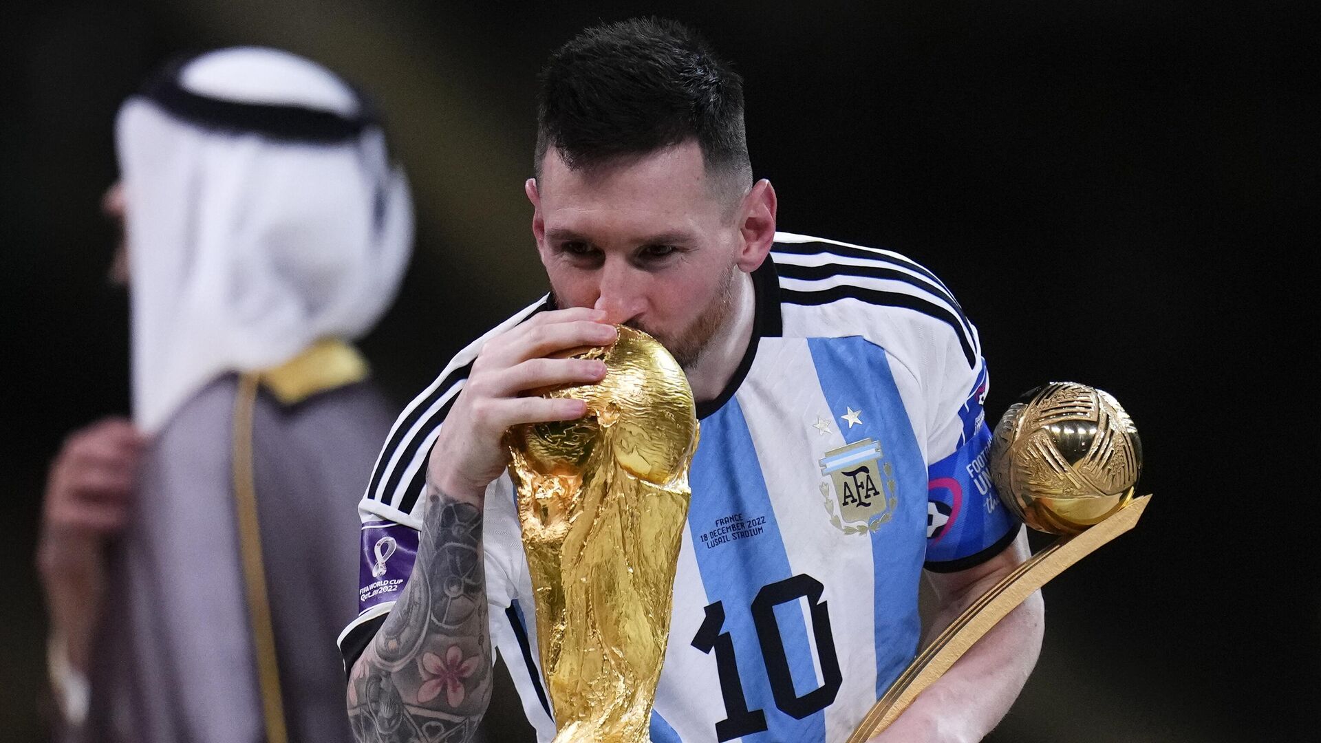 Argentina vence a França nos pênaltis e é tricampeã da Copa do Mundo -  18.12.2022, Sputnik Brasil