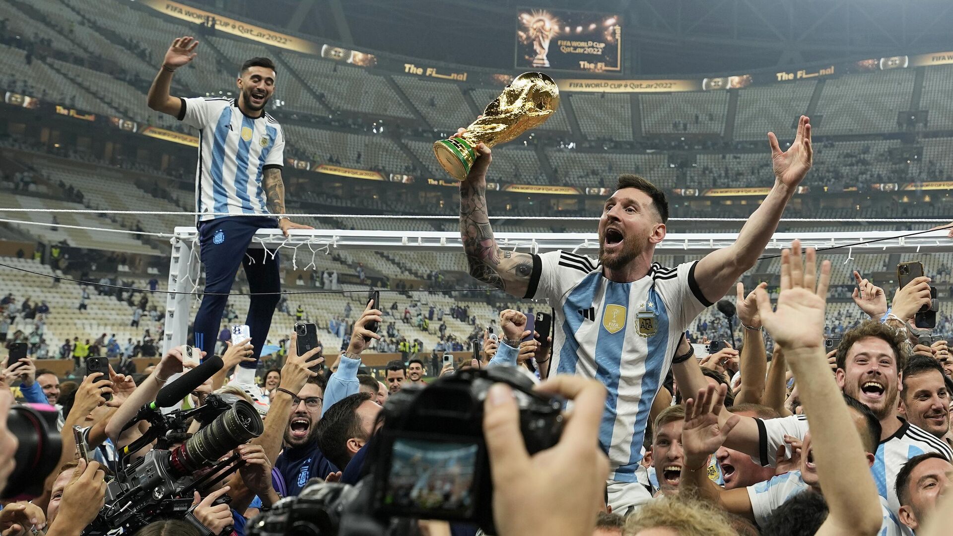Argentina vence a França nos pênaltis e é tricampeã da Copa do Mundo -  18.12.2022, Sputnik Brasil