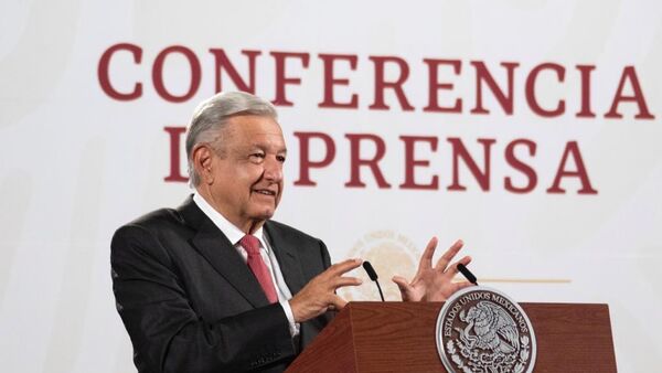 Presidente do México, Andrés Manuel López Obrador - Sputnik Brasil