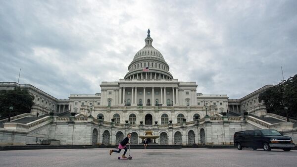 O prédio do Congresso dos EUA no Capitólio em Washington, DC - Sputnik Brasil