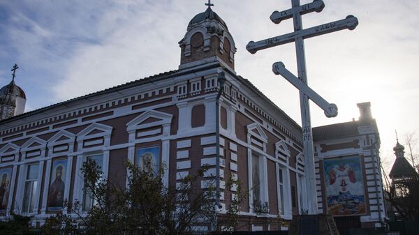 Igreja Ortodoxa ucraniana na região de Zaporozhie em 1º de dezembro de 2022 - Sputnik Brasil