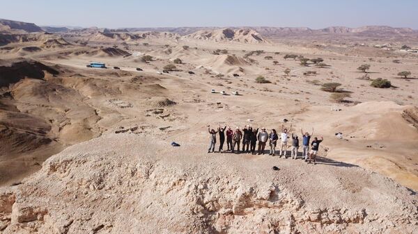 Uma equipe de arqueólogos da Universidade de Haifa descobriu evidências de um novo ramal da Rota da Seda em Aravá, entre o mar Morto e Eliat - Sputnik Brasil