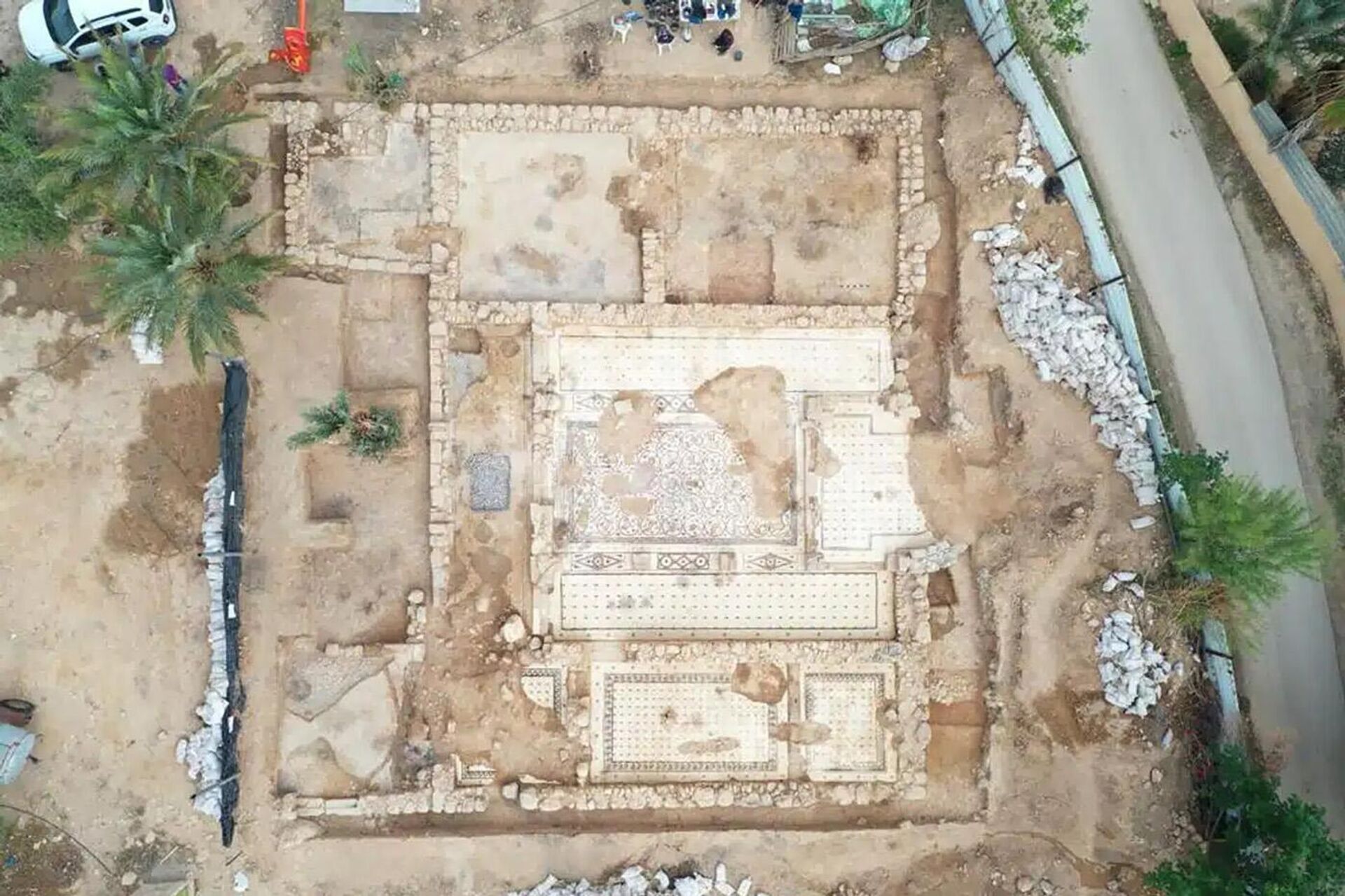 Mosaicos do período bizantino são encontrados em cidade bíblica conquistada por Josué - Sputnik Brasil, 1920, 19.01.2023