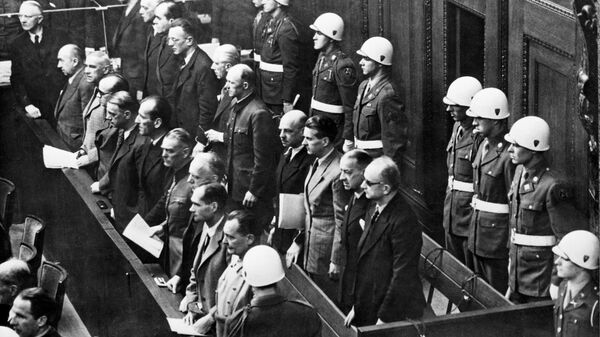 Julgamento de Nuremberg contra ex-líderes da Alemanha nazista, 1º de outubro de 1946 - Sputnik Brasil