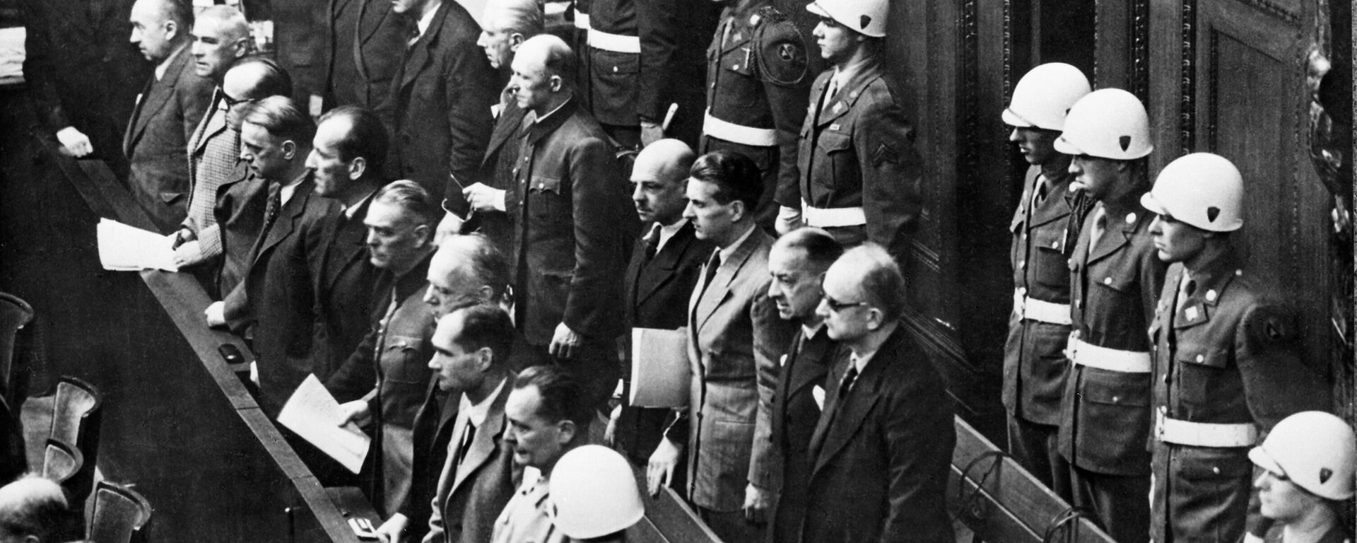Julgamento de Nuremberg contra ex-líderes da Alemanha nazista, 1º de outubro de 1946 - Sputnik Brasil, 1920, 20.01.2023