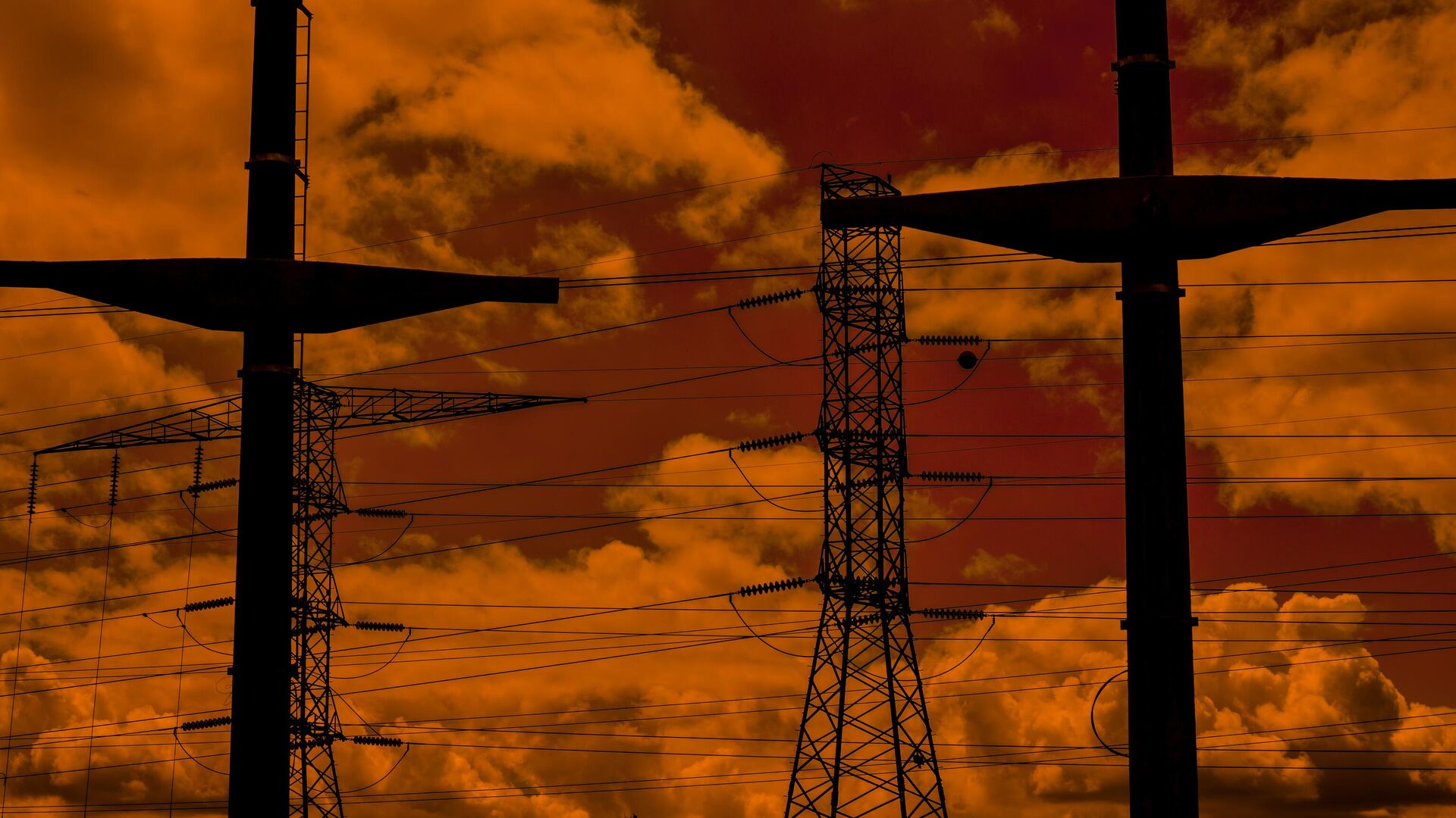 Torres de energia elétrica em São José dos Campos. São Paulo, 5 de novembro de 2022 - Sputnik Brasil, 1920, 16.11.2023