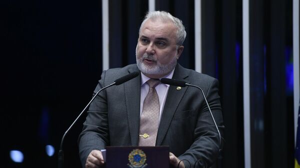 Em discurso, à tribuna, senador Jean Paul Prates (PT-RN), 10 de janeiro 2023 - Sputnik Brasil