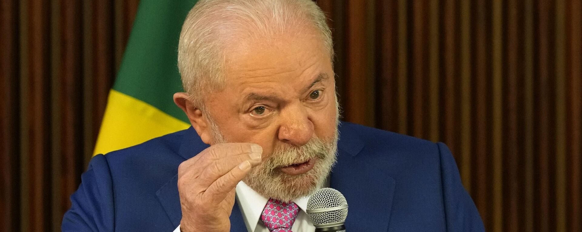 Luiz Inácio Lula da Silva durante sua primeira reunião ministerial, no Palácio da Alvorada. Brasília, Brasil, 6 de janeiro de 2023 - Sputnik Brasil, 1920, 02.02.2023