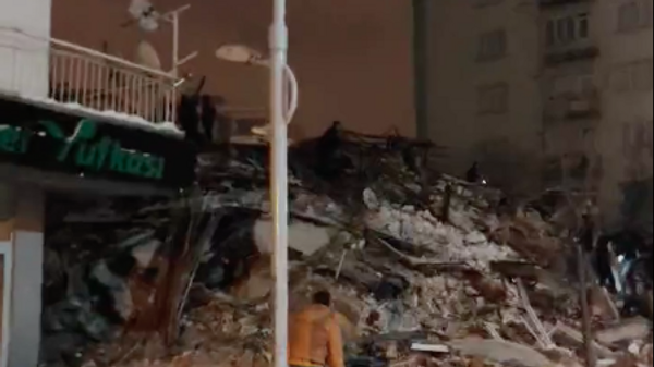 Danos causados por terremoto na região central da Turquia em 5 de fevereiro de 2023 - Sputnik Brasil