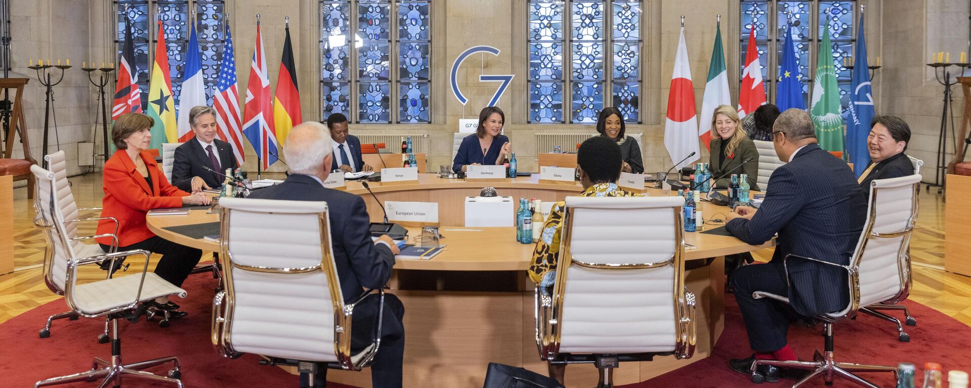 Reunião dos ministros das Relações Exteriores do G7 em Muenster. Alemanha, 4 de novembro de 2022 - Sputnik Brasil, 1920, 08.02.2023