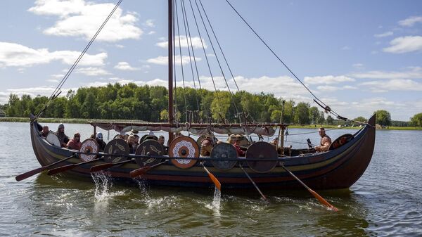 Barco medieval (imagem referencial) - Sputnik Brasil