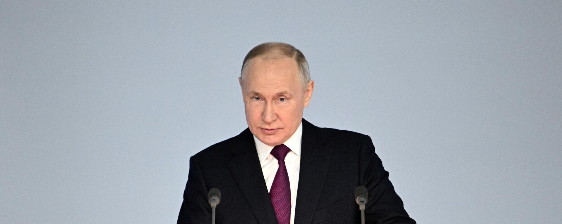 Presidente russo, Vladimir Putin faz discurso anual à Assembleia Federal da Rússia, em 21 de fevereiro de 2023 - Sputnik Brasil, 1920, 21.02.2023