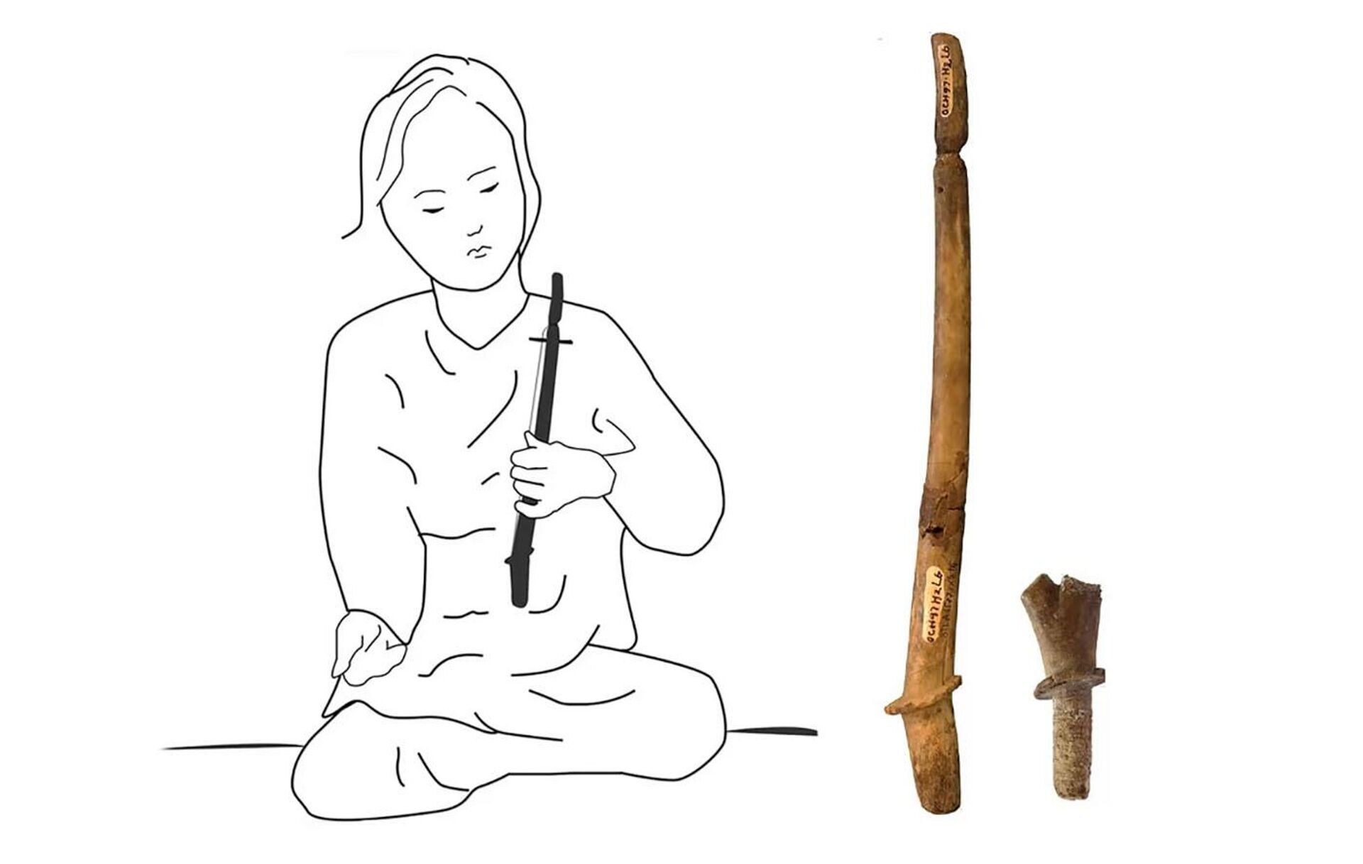 Instrumento musical de 2.000 anos descoberto nas margens do rio Mekong, no Vietnã - Sputnik Brasil, 1920, 21.02.2023