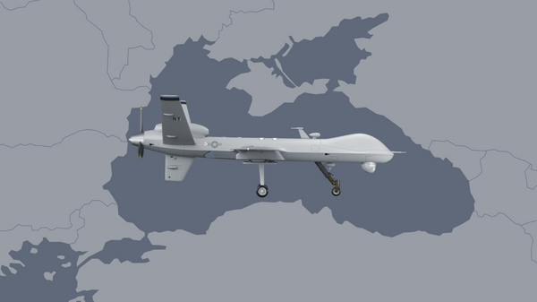 Conheça o incidente com drone norte-americano sobre mar Negro - Sputnik Brasil