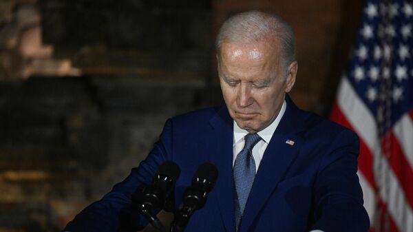 Presidente dos EUA Joe Biden discursa perante jornalistas na cúpula do G20  - Sputnik Brasil