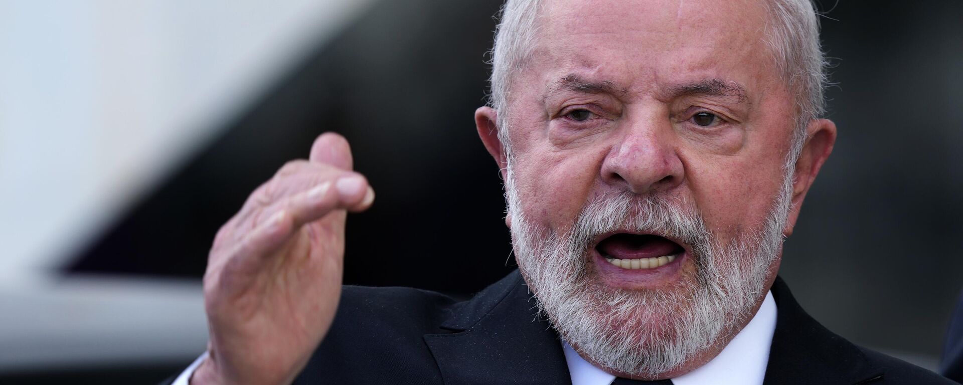O presidente do Brasil, Luiz Inácio Lula da Silva, fala durante sua visita ao Comando da Marinha do Brasil, em Brasília, Brasil, 15 de março de 2023 - Sputnik Brasil, 1920, 24.03.2023