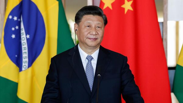 Presidente da República Popular da China, Xi Jinping - Sputnik Brasil