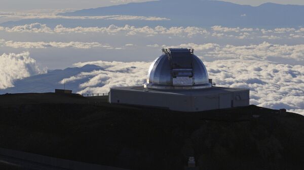 Telescópio no cume de Mauna Kea, a montanha mais alta do Havaí, 14 de julho de 2019 - Sputnik Brasil