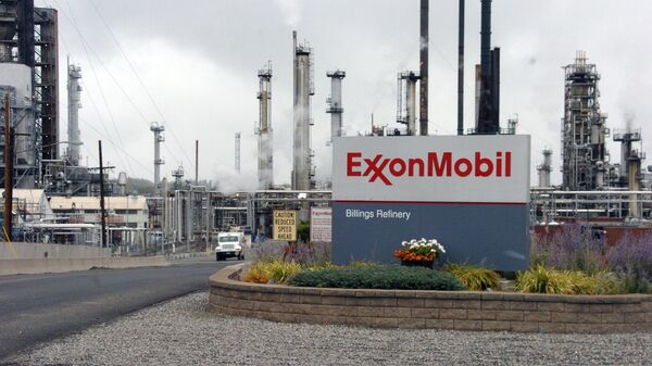 Refinaria Billings da Exxon Mobil em Billings, Mont - Sputnik Brasil