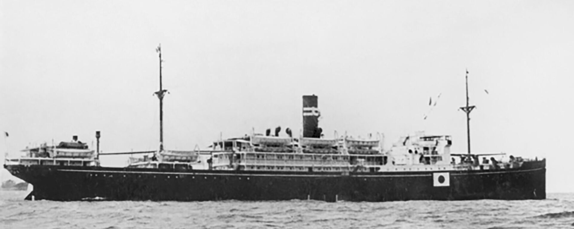 Montevideo Maru, navio japonês da Segunda Guerra Mundial torpedeado enquanto transportava 1.090 pessoas em 1942, e descoberto em 2023 - Sputnik Brasil, 1920, 24.04.2023