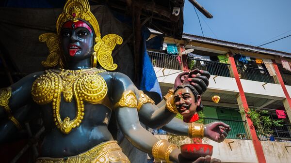 Representação da deusa hindu Kali (imagem de referência) - Sputnik Brasil