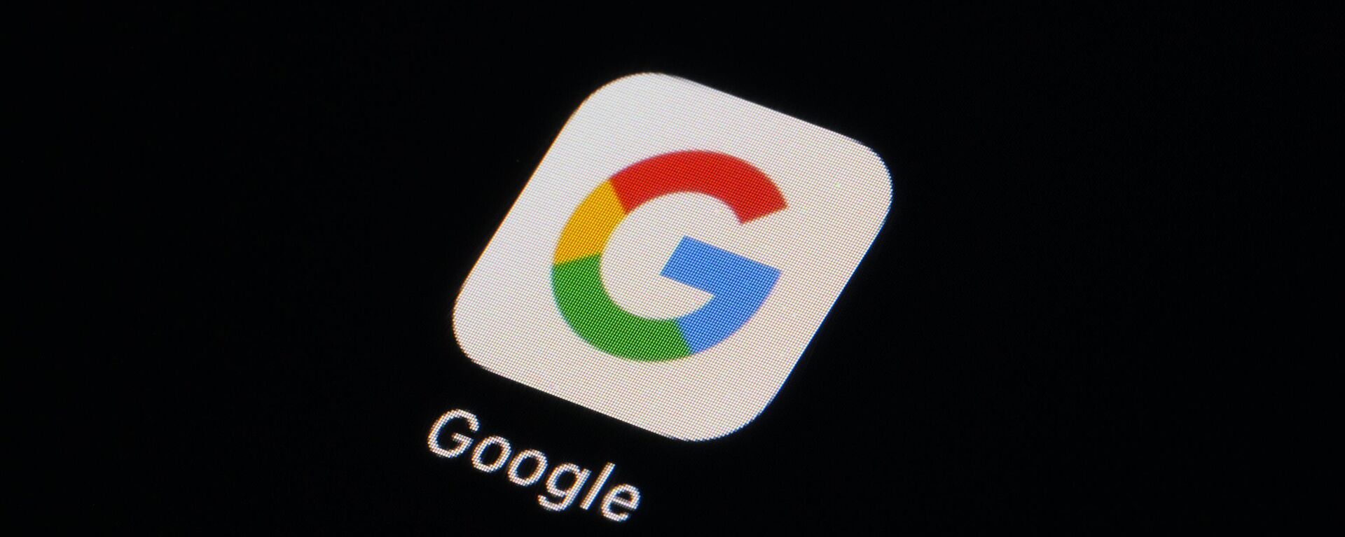 O ícone do aplicativo do Google é visto em um smartphone, terça-feira, 28 de fevereiro de 2023 - Sputnik Brasil, 1920, 02.05.2023