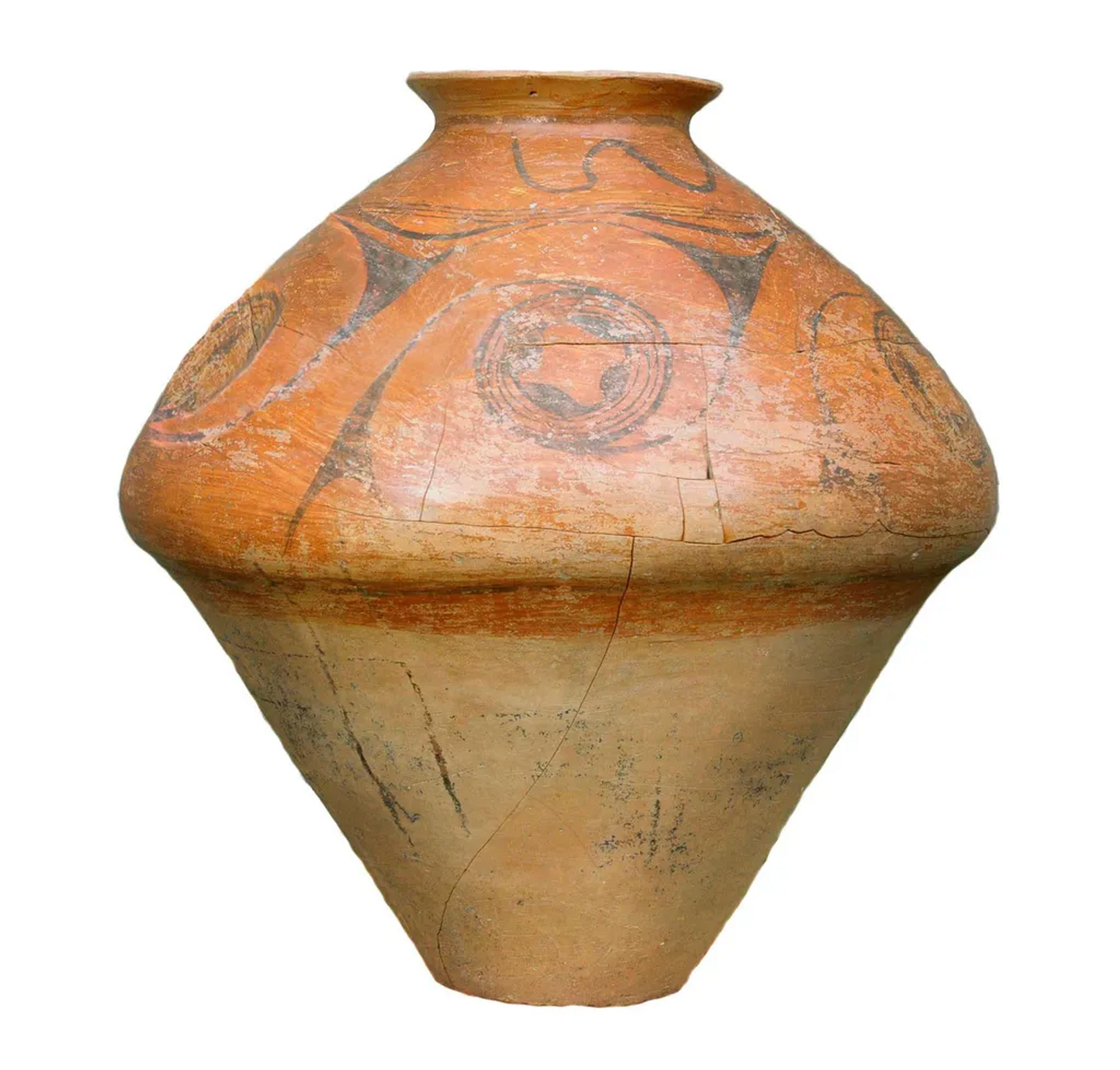 Cerâmica Trypillian lindamente ornamentada encontrada na сaverna Verteba. - Sputnik Brasil, 1920, 15.05.2023