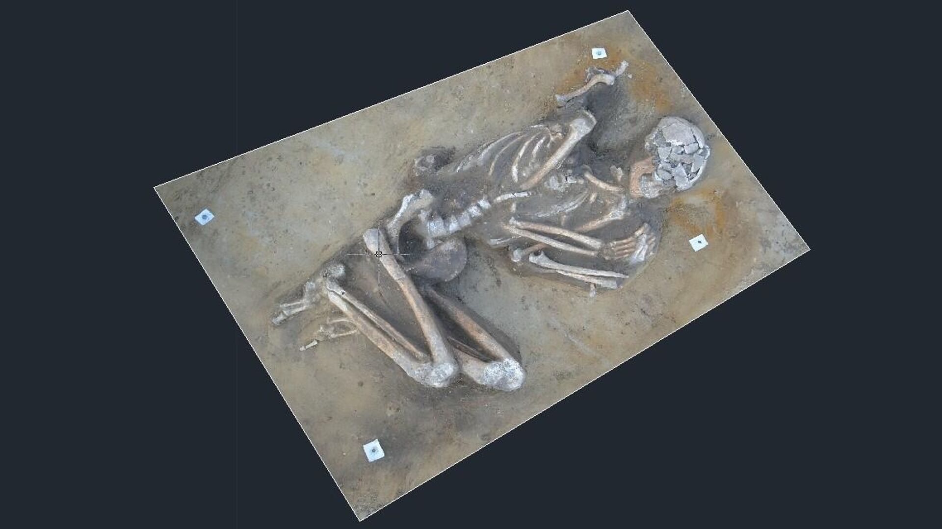 Um esqueleto bem preservado de 7.000 anos descoberto perto de Carcóvia pode ter pertencido a um fazendeiro do Neolítico - Sputnik Brasil, 1920, 23.05.2023