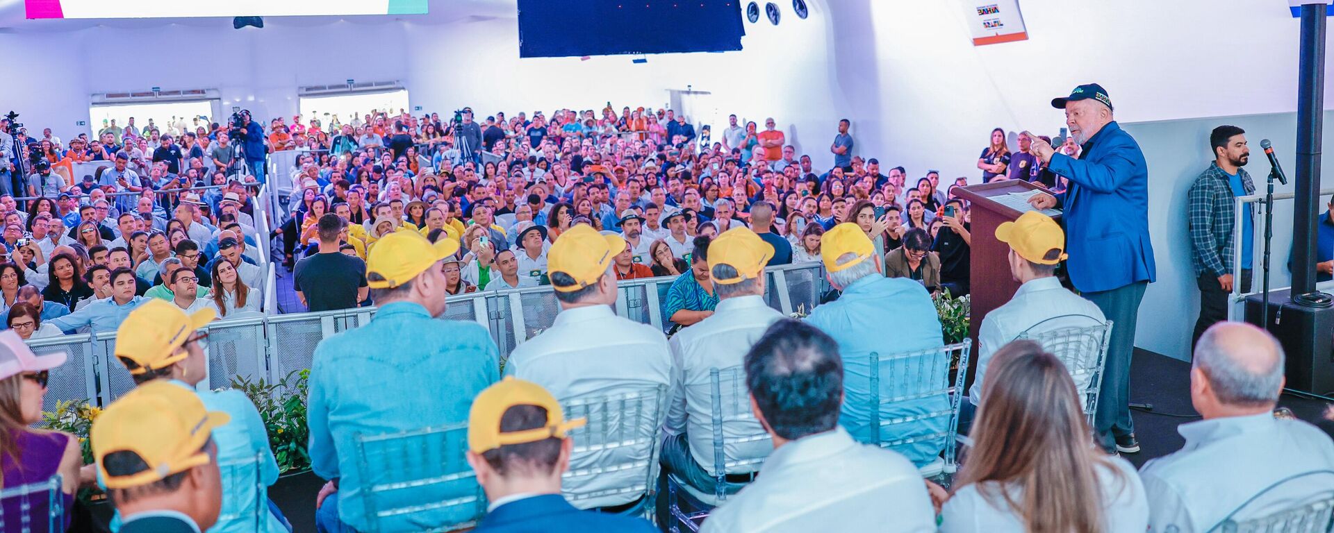 Presidente da República, Luís Inácio Lula da Silva, durante cerimônia de abertura da 17ª Bahia Farm Show, 6 de junho de 2023 - Sputnik Brasil, 1920, 06.06.2023