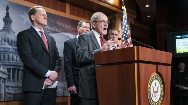 Membro do ranking do Comitê de Relações Exteriores do Senado Senador Jim Risch, R-Idaho, em 20 de março de 2022 - Sputnik Brasil