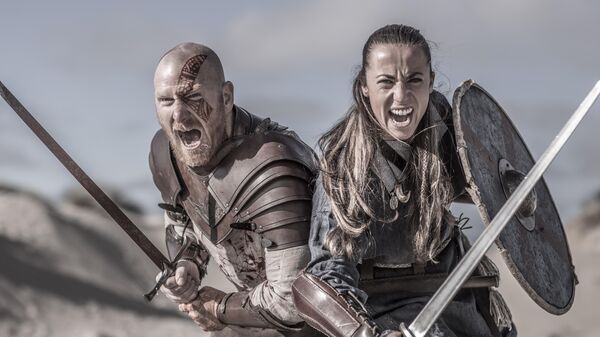 Guerreiros viking - Sputnik Brasil