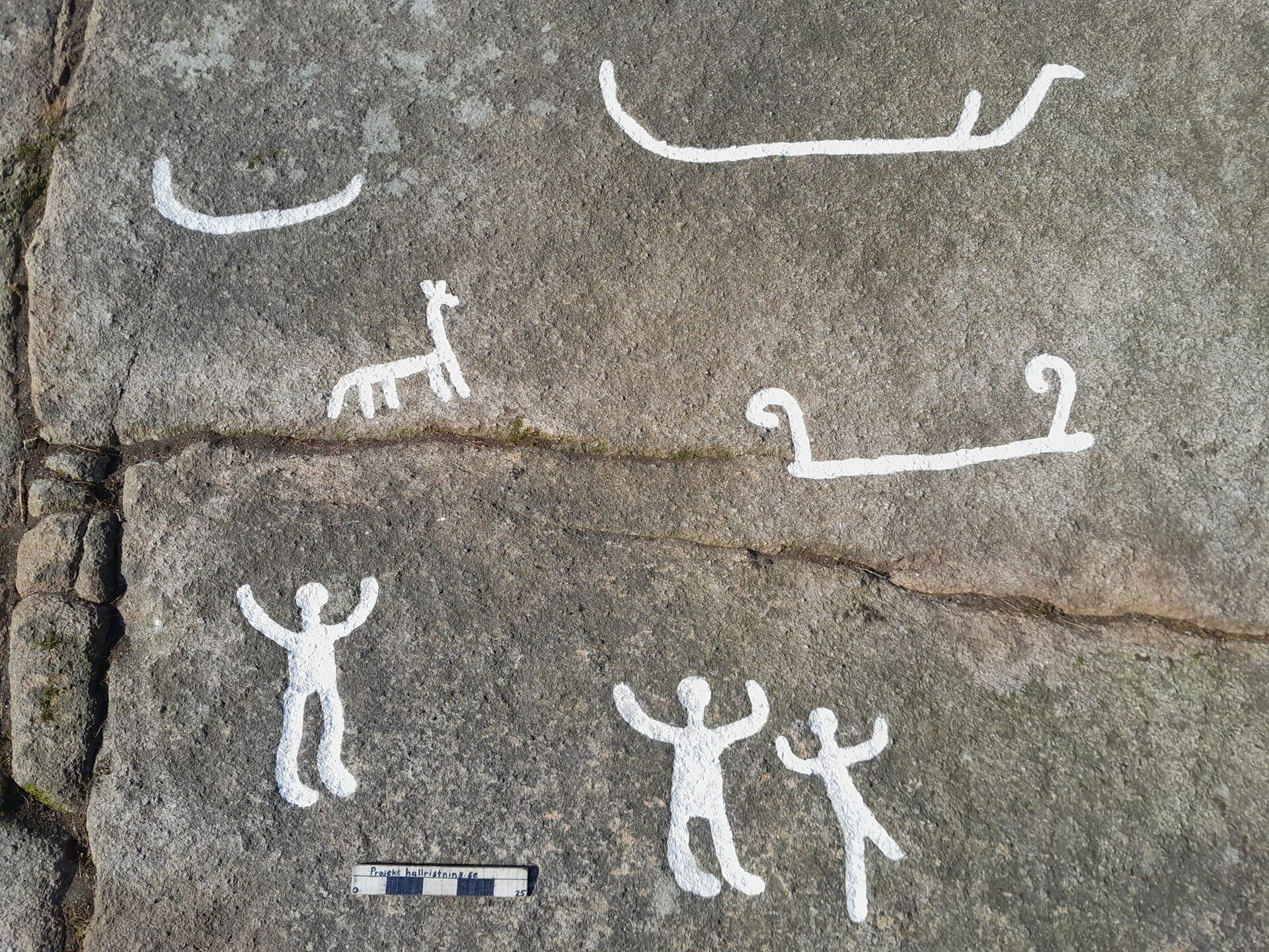 Pinturas rupestres encontradas na província sueca de Bohuslan  - Sputnik Brasil, 1920, 21.06.2023