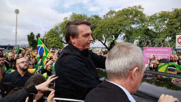 Bolsonaro em Porto Alegre, 22 de junho de 2023 - Sputnik Brasil