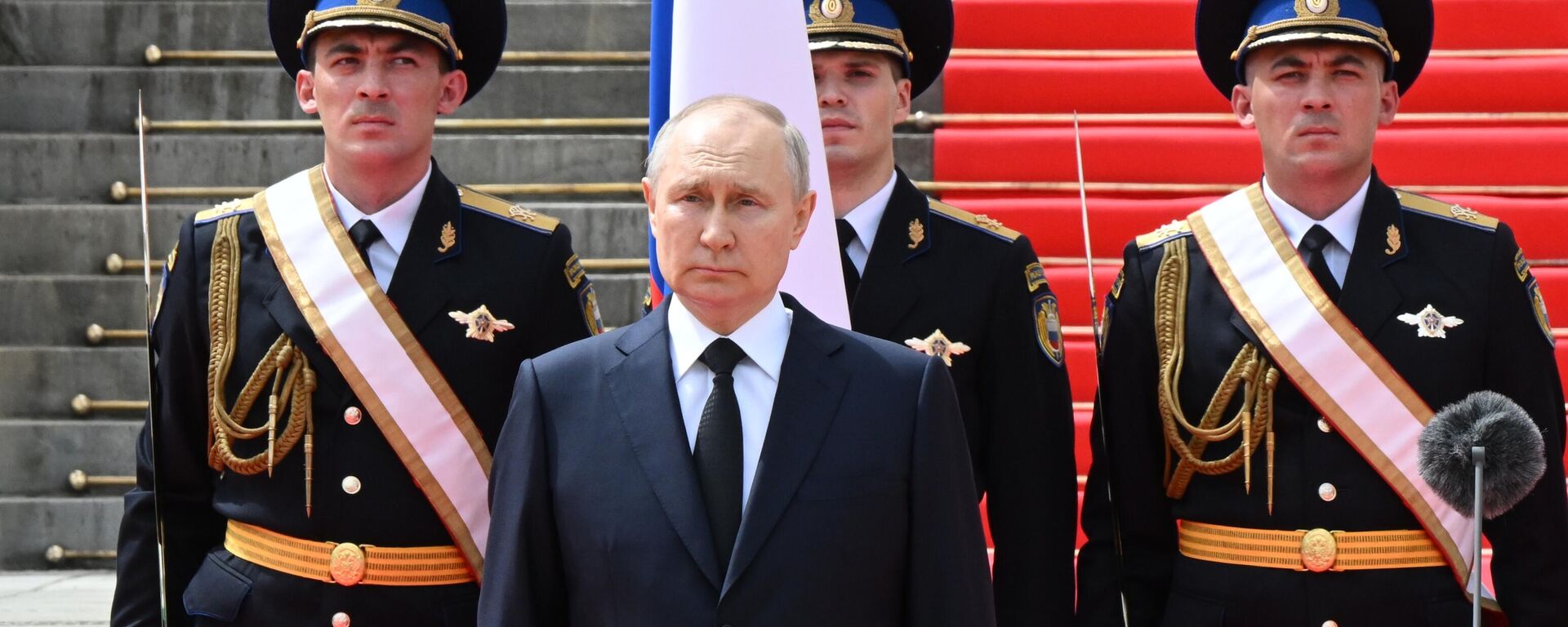 Presidente russo, Vladimir Putin, faz discurso aos militares no Kremlin, em 27 de junho de 2023 - Sputnik Brasil, 1920, 27.06.2023