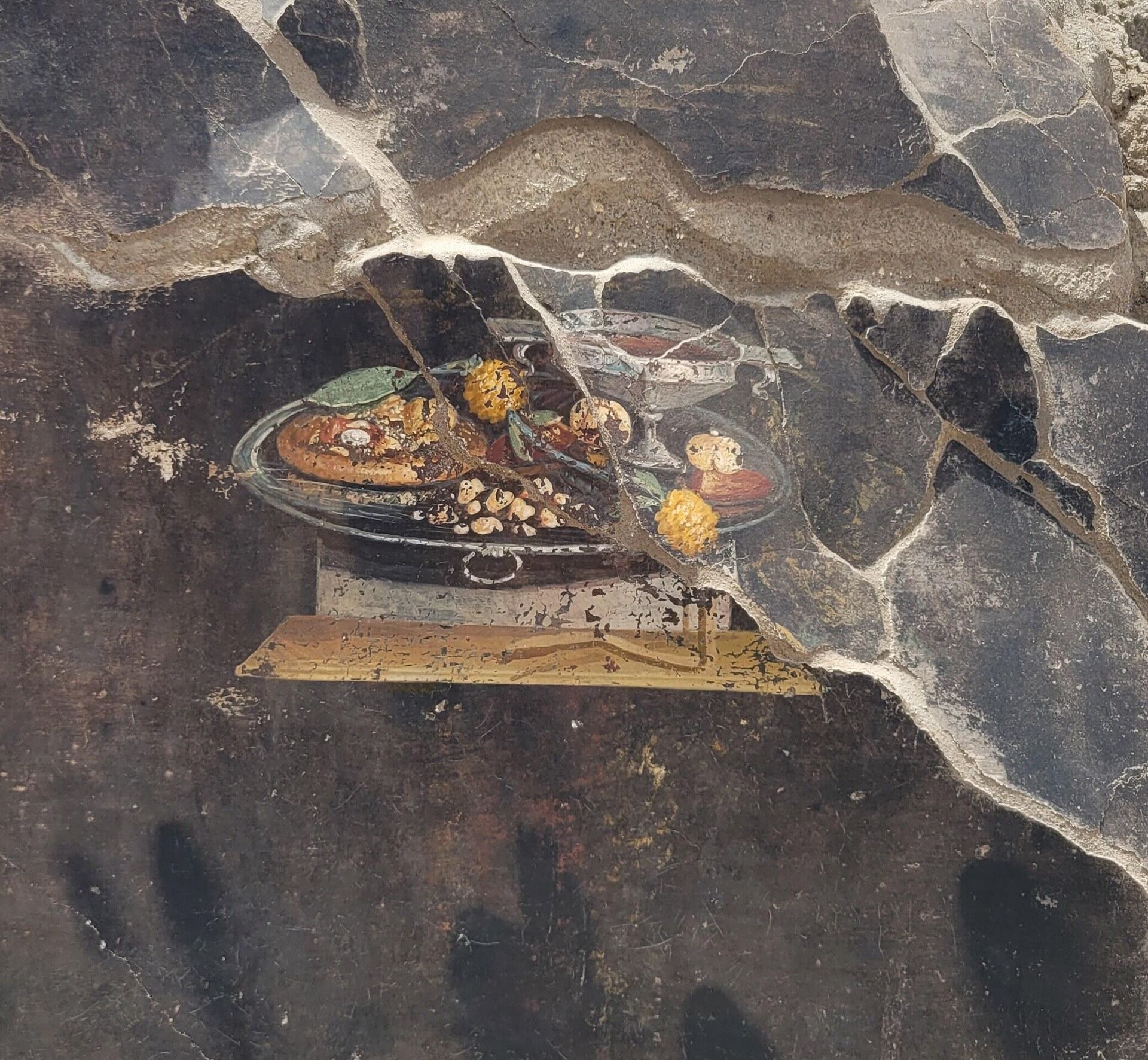 Fresco com natureza morta de 2.000 anos encontrado na Itália - Sputnik Brasil, 1920, 27.06.2023