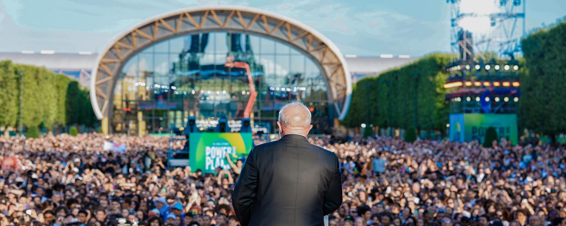 Presidente do Brasil, Luiz Inácio Lula da Silva durante discurso no evento Power Our Planet, em 22 de junho 2023 - Sputnik Brasil, 1920, 30.11.2023