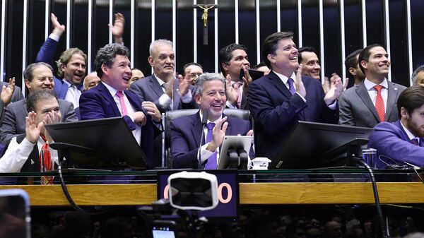 Votação da Reforma Tributária na Câmara dos Deputados, 6 de julho de 2023 - Sputnik Brasil