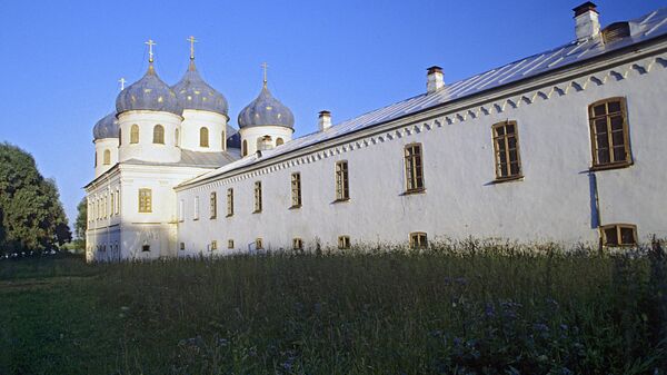 O Mosteiro de São Jorge (Yuriev) em Novgorod, Rússia - Sputnik Brasil