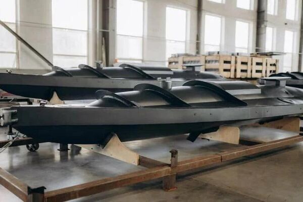 Drones navais anunciados pela Ucrânia - Sputnik Brasil