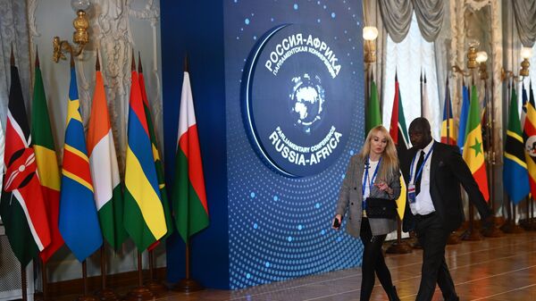 A cúpula e o fórum econômico Rússia–África  em Moscou - Sputnik Brasil
