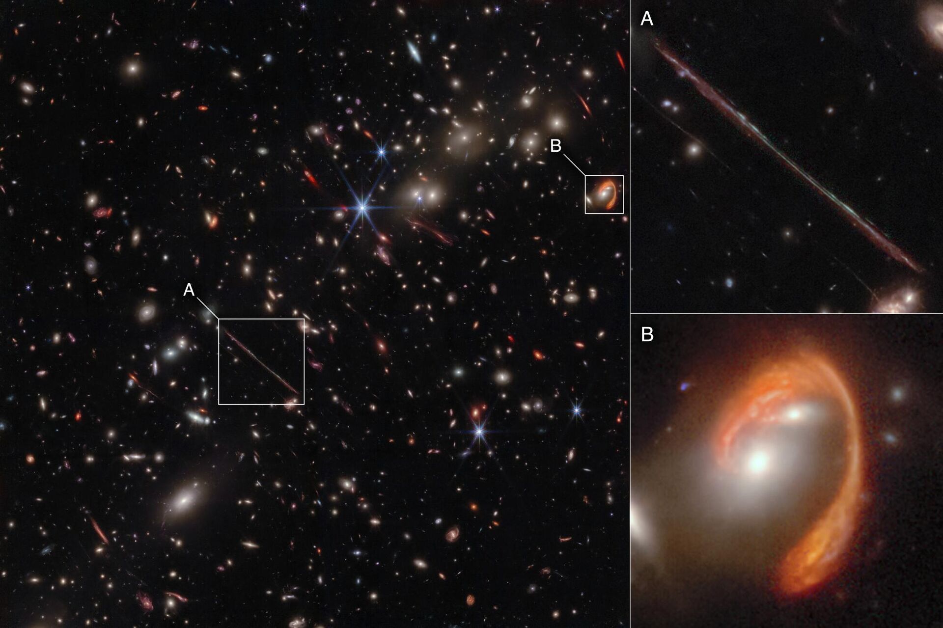 Imagem do Telescópio James Webb revela o aglomerado de galáxias El Gordo, com centenas de galáxias, algumas delas nunca vistas com este nível de detalhes - Sputnik Brasil, 1920, 03.08.2023
