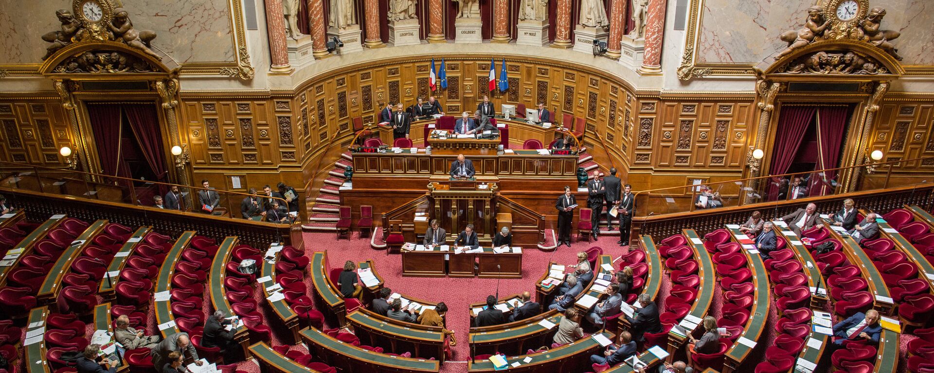 O Senado francês (câmara alta do Parlamento) - Sputnik Brasil, 1920, 08.08.2023